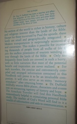 Handbook of Bible Lands B000MNGD88 Book Cover