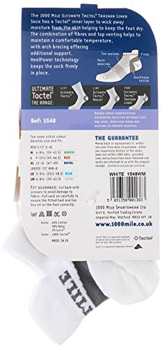 1000 Mile 1548 Trainer Liner Sock Mens #TOP3