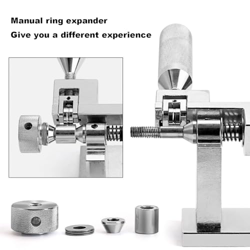 Reductor de anillos – Herramienta de ajuste de tamaño de anillo de dedo, ahorro de mano de obra con mango antideslizante para reparación de joyas