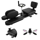 Split Machine Leg Stretcher 0-180° Adjustable Ballet & Stretching Equipment with Silent Wheels, Steel Frame & Ergonomic Design | Home Gym Leg Workout Machine for Dancers, Athletes