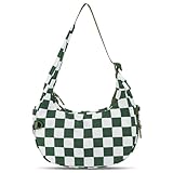 Large bandoulière : ce sac à bandoulière à carreaux est doté d'une large sangle réglable pour garder vos objets de valeur, vous permettant de l'utiliser comme un sac à bandoulière, un sac à main ou un sac hobo.