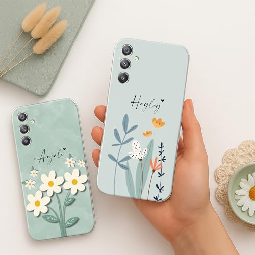 Image of COLORflow Back Cover Compatible with Samsung Galaxy A34 5G | Floral Family Customized Back Cover Compatible with Samsung Galaxy A34 5G