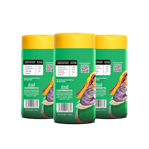 Image of Namakwali Flavoured Pahadi Salt Hing Jeera Burst (Asafoetida and Cumin) Seasoning Pack of 3 - 300 gm | Pisyu Loon Seasoning mix for Popcorn, Noodles, Salad, Raita, Juice, Fruits, Sweet Corn, Makhana and more | 100% Organic, No additives and Preservatives | SharkTank India