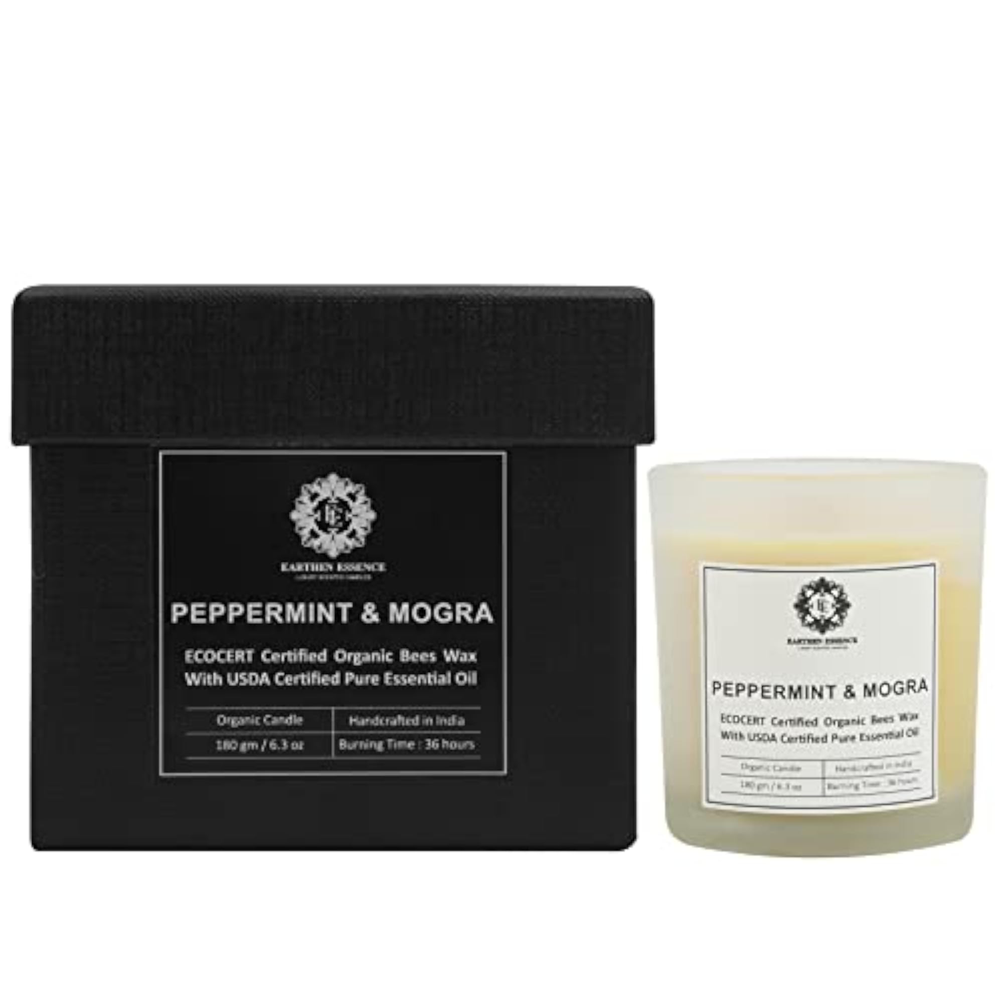 Arthen Essence 100% Organic Candle, 180 gm