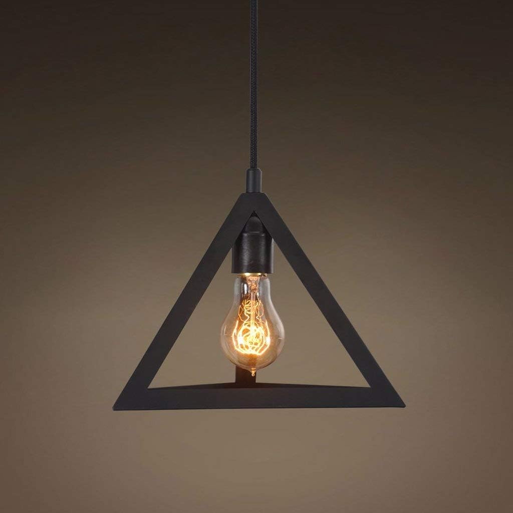 Premium Triangle Metal Ceiling Light for Dining Cafe Modern Energy efficient Decorative Indoor Home Lighting Fixture Stylish Design-image-12
