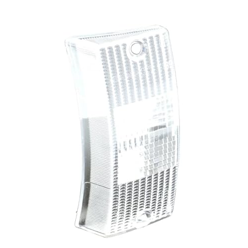 cyclingcolors Lente de intermitente delantero izquierdo, protección de faro de plástico para motocicleta, scooter y ciclomotor compatible con Piaggio Vespa PX