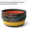 Sea to Summit Frontier Ultralight Collapsible Bowl, Large (30 fl oz), Aqua Sea Blue