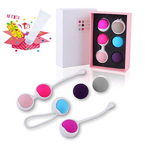 Kegel Balls for Tightening – 6 Kegal Exercise Weights Exercise kit for Beginners