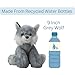 The Petting Zoo Wolf Stuffed Animal, Gifts for Kids, Wild Onez Zoo Animals, Grey Wolf Plush Toy 9 inches