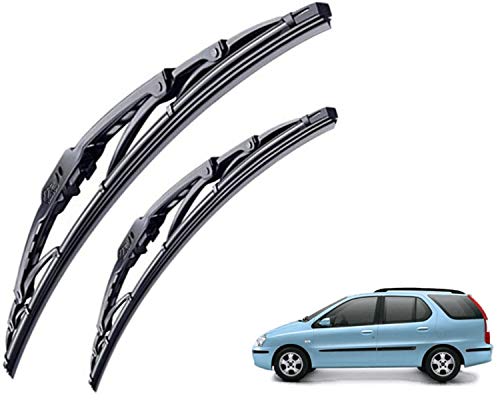 Image of WolkomHome High Performance OE Car Wiper Blade Replacement set of 2 Pc Right 24 inch Left 16 inch for Tata Indigo Marina