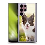 Head Case Designs Border Collie Marrone in Estate Razze Famose di Cani Custodia Cover Dura per Parte Posteriore Compatibile con Samsung Galaxy S22 Ultra 5G