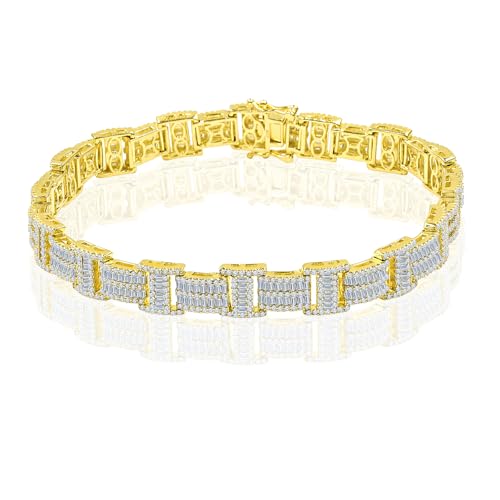 Kingcrownjewelers 30+ Grams Real Genuine Italian Sterling Silver VVS1/D...