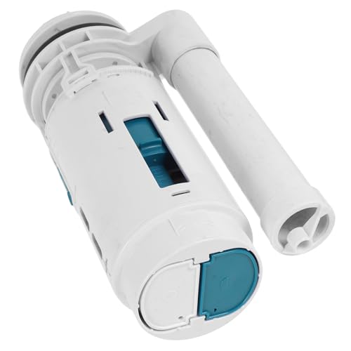 Abaodam Kit de Reemplazo de Válvula de Descarga Doble para Inodoro Diseño Adaptable y Material Abs, Adecuado para Reparación Rápida en Cisternas de Baño