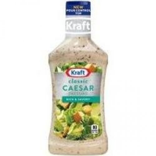 Kraft Classic Caesar Dressing Rich & Savory Salad Dressing 16 Oz. (Pack of 2) by