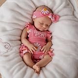 BABESIDE 16 Inch Silicone Baby Doll, Lifelike Reborn Baby Dolls Silicone Full Body Realistic Newborn Real Life Baby Dolls Girl with Accessories for Kids Ages 3+ & Collectors