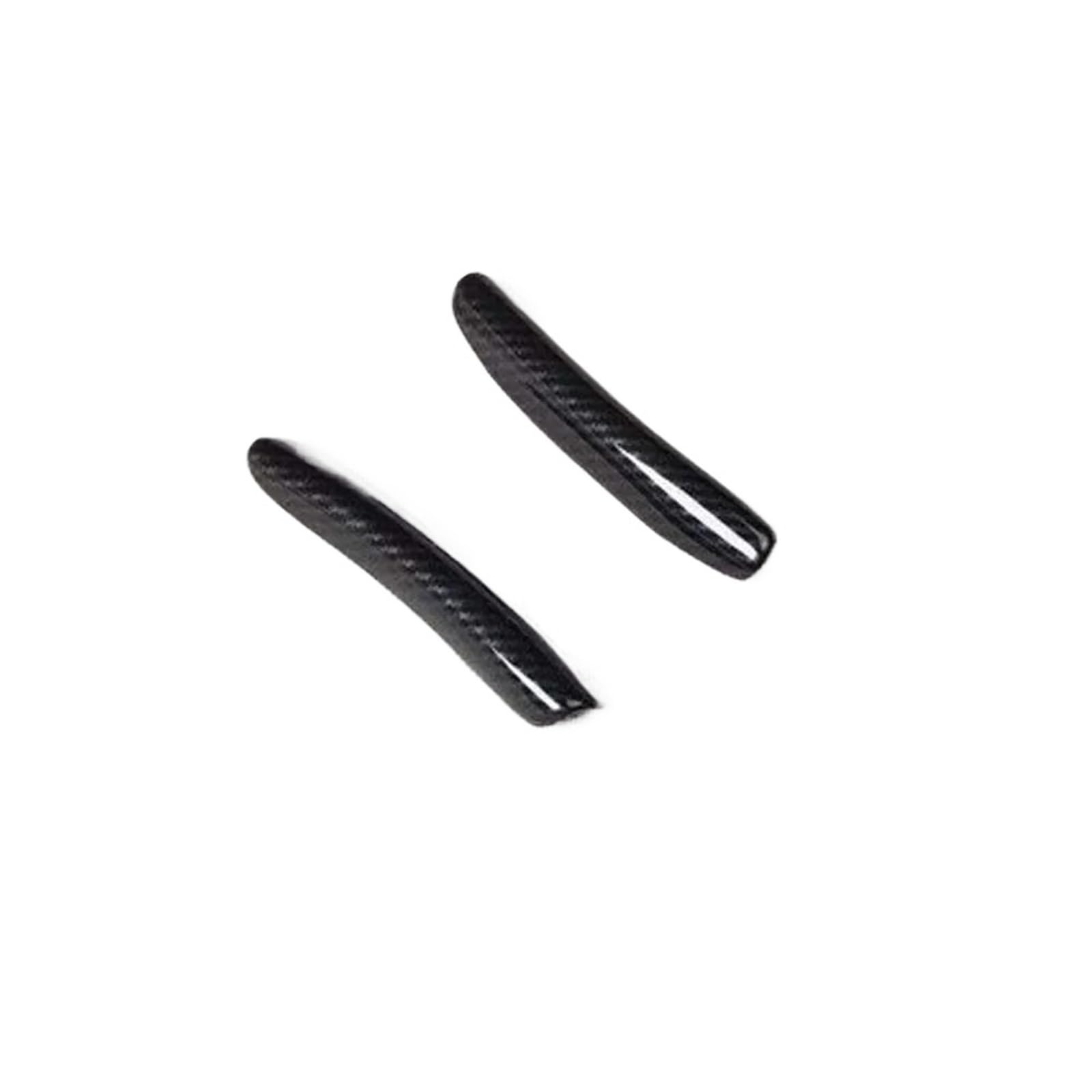 CFCKHPTHAZ Interior Styling Cover Car Interior Door Handle Grab Decoration Strips Trim Styling for TT 2008 2009 2010 2011 2012 2013 2014(Carbon Fiber Black)