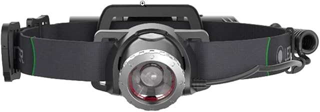 Ledlenser Unisex's Mh10 LED Headlamp, Black, Adjustable Headstrap