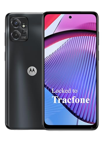 Tracfone, Motorola Moto g Power 5G (2023), 128GB, Prepaid Smartphone, Black, 50MP Main Camera, Locked