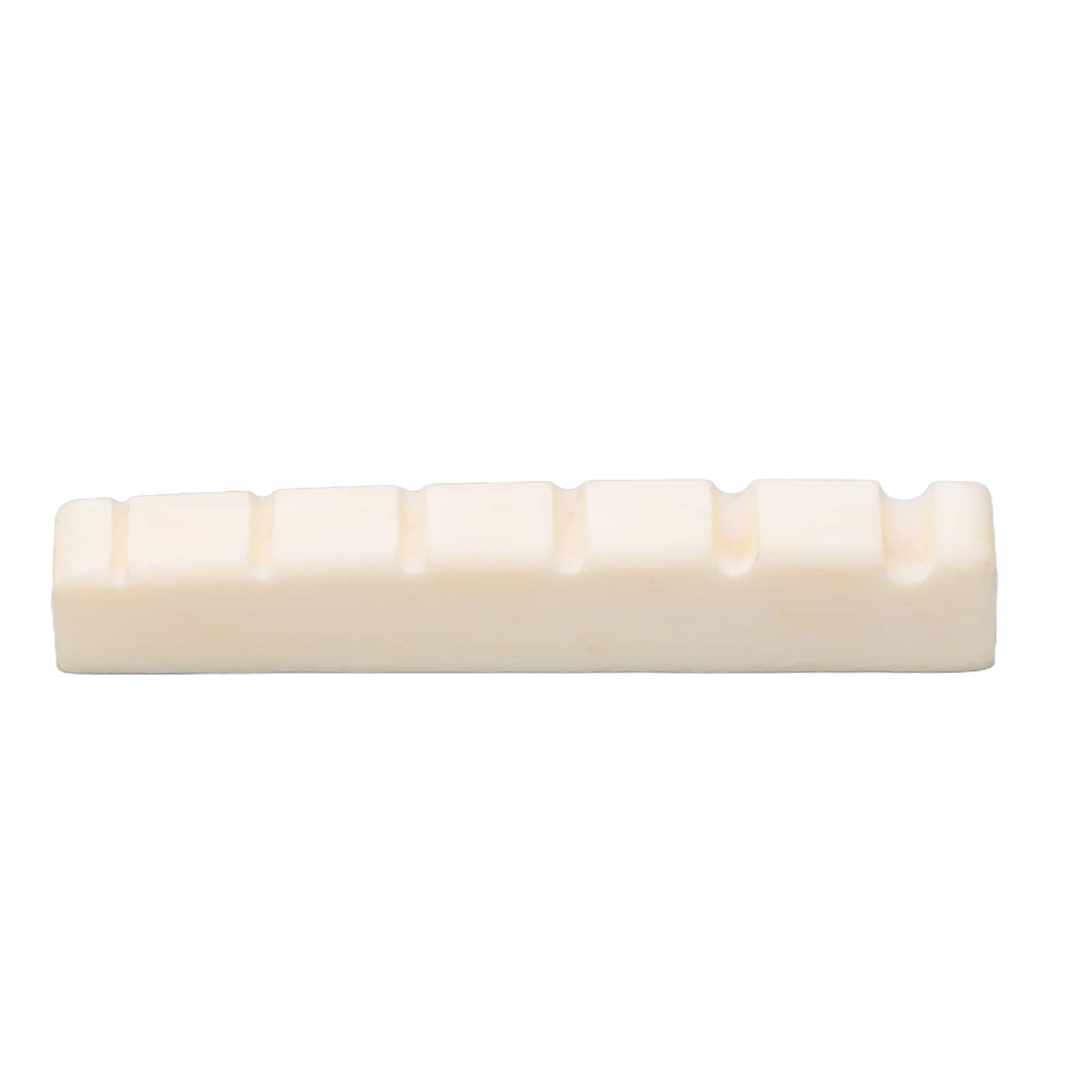 Nut Di Osso Per Chitarra Elettrica 52 Mm Bianco Migliora Suono Design Eleganza Per Sessione Di Jam Palco Studio A Casa