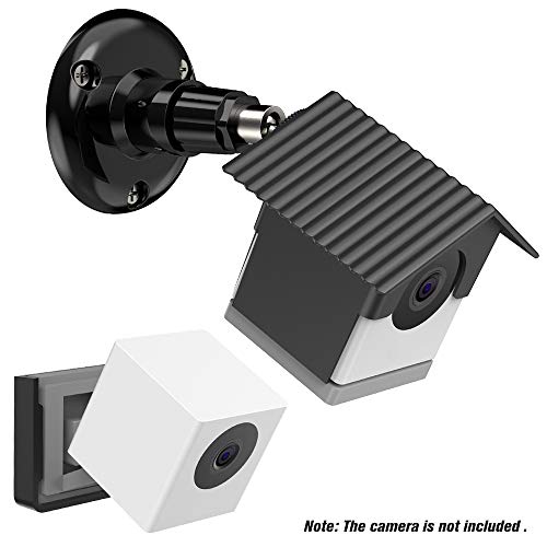 KKmoon Suporte de montagem na parede da câmera Wyze Suporte de montagem ajustável de 360 ​​graus com