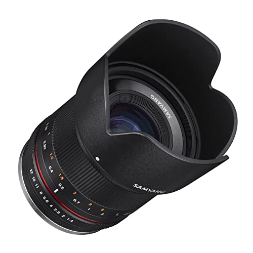Samyang Obiettivo 21/1,4 APS-C Sony E Messa A Fuoco Manuale, Obiettivo Fotografico, Grandangolare, Nero - 5