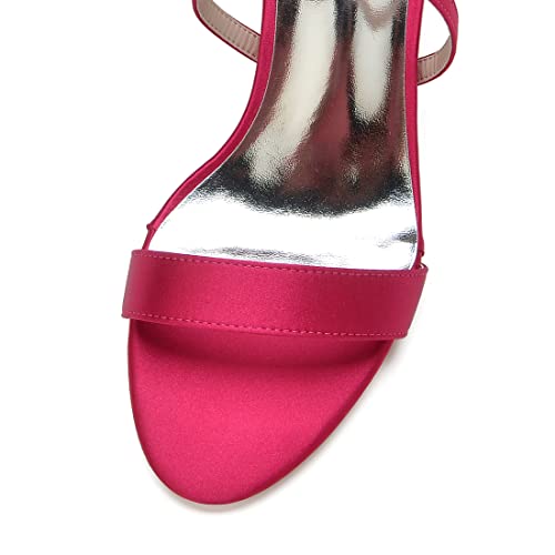 Bridal Shoes Womens Cross Ankle Strap Sandals Open Toe Strappy High Heels Evening Party Wedding Shoes,Black,44