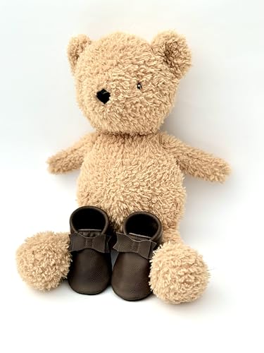 Mocassins en cuir véritable pour bébé | Le confort souple des premiers pas