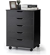 Amazon.com: IFANNY 7 Drawer File Cabinet, Narrow Storage Cabinet with ...