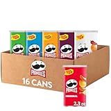 Pringles Potato Crisps Chips, Lunch Snacks, Variety Pack (16 Cans)