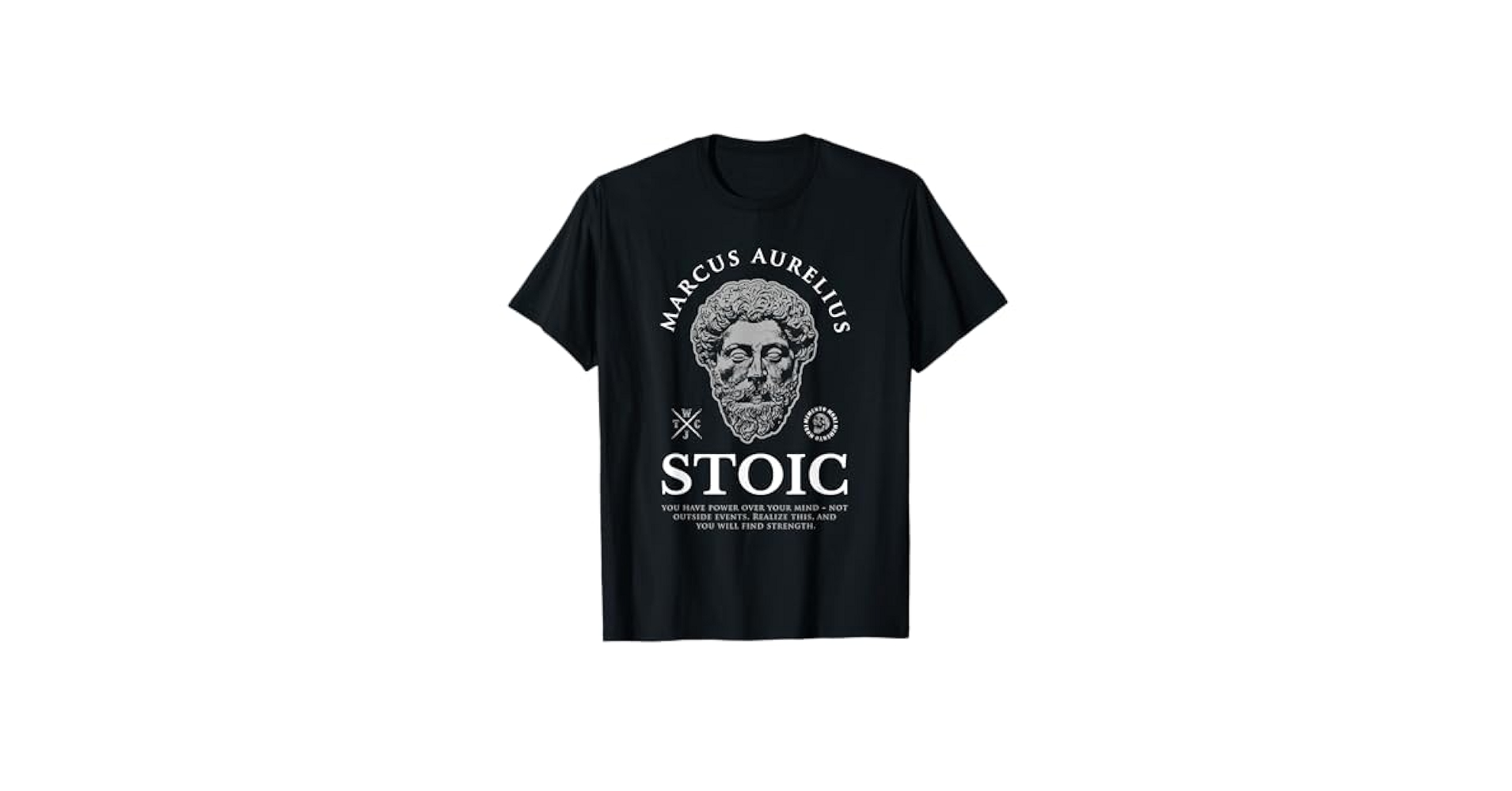 Amazon.com: Marcus Aurelius Quote “Find Strength” Stoicism T