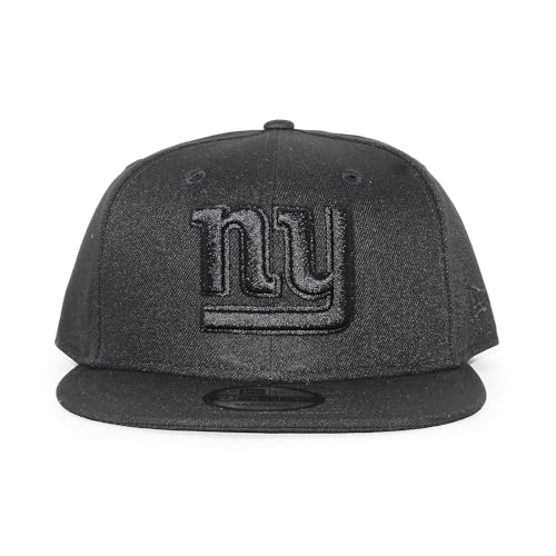 ニューエラ キャップ 9FIFTY スナップバック TEAM BASIC SNAPBACK CAP 帽子 950 MLB NFL NBA サイズ調整可 (JP, アルファベット, Free Size, ニューヨーク ジャイアンツ(ブラックアウト)) [並行