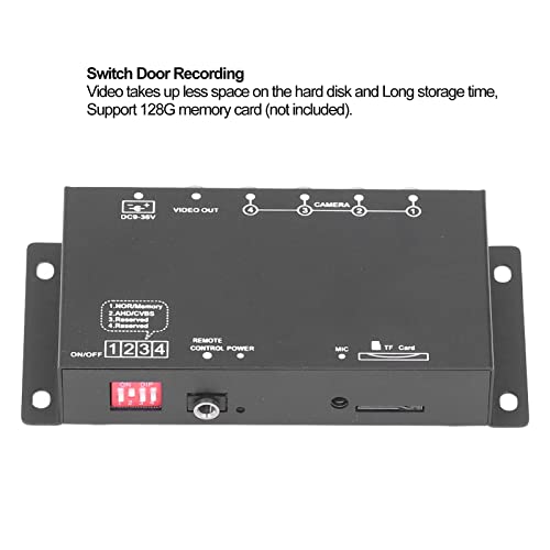 Mini 4 Kanal Fahrzeug Auto Mobile DVR MDVR Video Recorder Unterstützung 1080P 720P AHD CVBS PAL/NTSC Kamera für LKW Bus Van RV