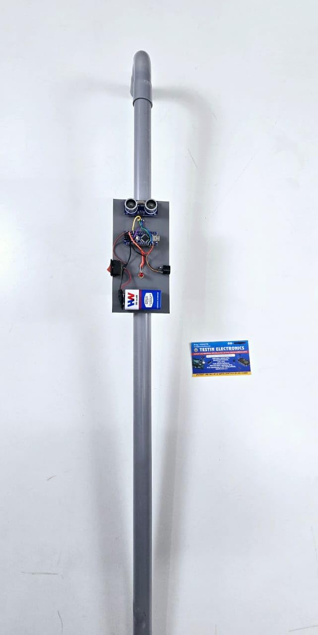 TESTIN ELECTRONICS BLIND STICK PROJECT || SMART BLIND STICK ||OBSTACLE DETECTION BLIND STICK || ELECTRONIC GUIDANCE STICK ||NEXT-GENERATION BLIND STICK || SMART WALKING AID FOR THE BLIND 1