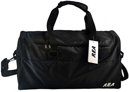 Large Luggage Bag Tote Duffel Bag for Men and Women Portable Sport Gym Bag with Shoes Pouch Black