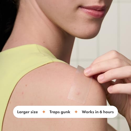 Mighty Patch Surface Large Pimple Patches for Face, Acne Spot Patch for Cheek, Forehead, and Chin, Pimple Stickers, Hydrocolloid Covers, Vegan-friendly, from Hero Cosmetics, 10 Count - Image 5