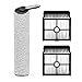 ComfyHarbor Rollenbürsten und für HEPA-Filter-Kits. Für Lubluelu BVC-T8A Nass-Trockensauger, Hauptbürsten Ersatzteile mit Filtern für effiziente Reinigung (A)
