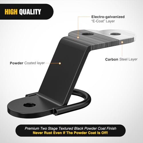 Image of Nilight ATV /UTV Three-Way Hitch 3500lbs Three-Way Lawn Mover Adapter 3 inch Drop /Rise, Heavy Duty Universal ATV Hitch Attachments, Trailer Hitch Adapter