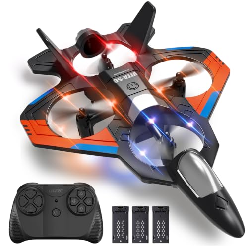 Image of 4DRC RC Airplanes Remote Control Airplanes with 3 Batteries, Foam RC Planes for Kids Adults Beginners 8-12 12-16, Remote Control Helicopter Fighter Jet Drones for Kids Adults, 360 Flip