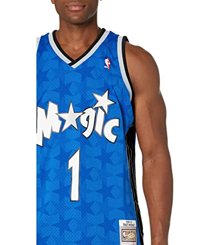 Mitchell & Ness Nba Swingman Road Jersey Magic 00 Tracy Mcgrady Royal Sm #TOP2