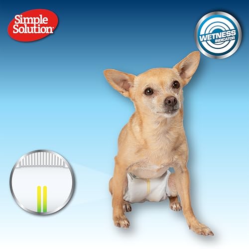 Simple Solution Hunde Windeln XL, 12 Stück