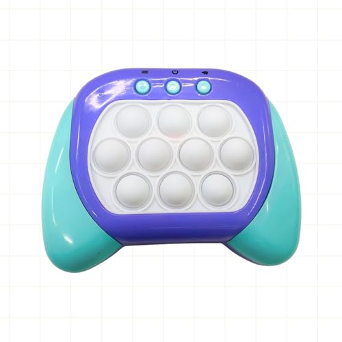 Image of Mable Pop it Pro Game, Fidget Toy with Music for Kids Girl & Boy, Four Modes and Electronic Speed Push Game for Stress Relief and Brain Exercise, Ideal for 3+ Years, Kid Boys and Girls ( Blue)