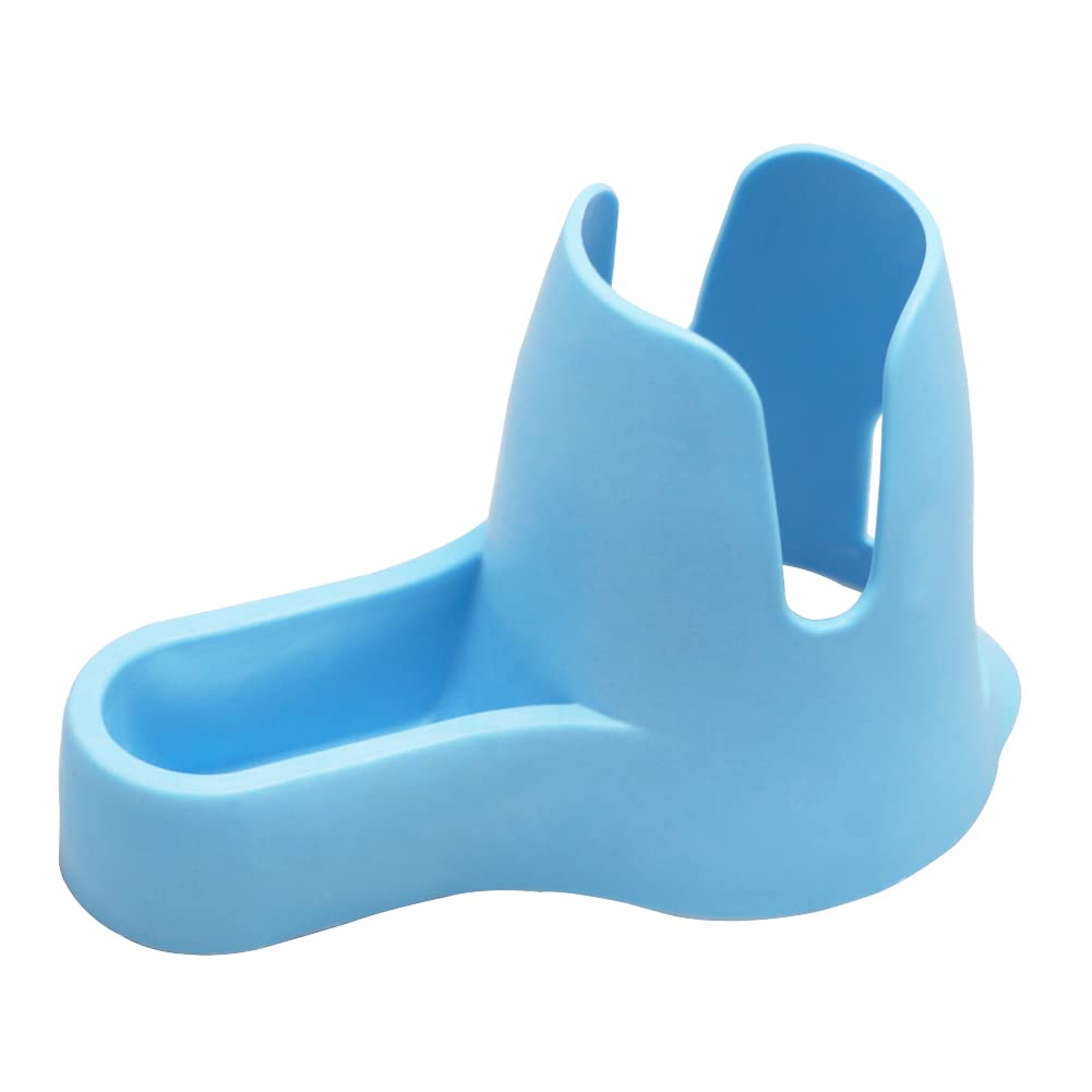 Litewoo 3-in-1 Hamster-Wasserflasche 125 Ml – Mit Futterbehälter Und Basis – Für Kleine Nager Wie Ratten, Meerschweinchen, Kaninchen (Gelb)