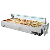 VEVOR Calentador de Alimentos 1700 W, 1460 x 690 x 385 mm
