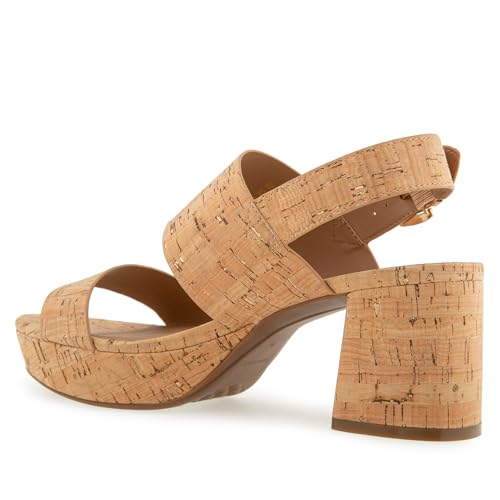 Aerosoles Women's CAMILIA Heeled Sandal, CORK/GOLD FLECK, 8M by Aerosoles - Image 7