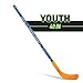 Franklin Sports NHL Street Lightning Kids Outdoor Hockey Stick - 40 Inch Youth Right Handed Stick for Street + Roller Hockey - Durable Wood Shaft + ABS Blade - Righty - Assorted Colors
