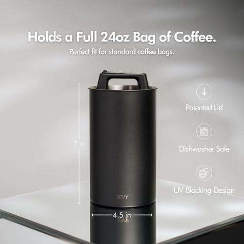 KIVY Vacuum Coffee Canister