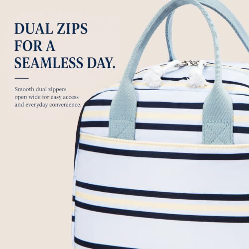Image of LOVELYWIND Lunch Box for Women Cute Lunch Bags for Women Lunch Tote Bags Reusable Insulated Lunch Box Large Capacity Reusable Insulated Cooler for Work or Travel Gifts or Beach