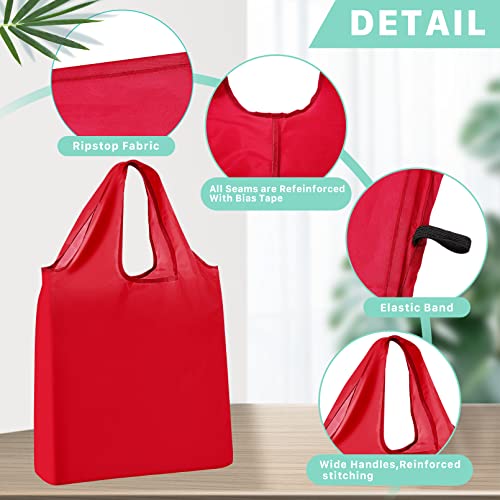 Blcculi 12 Pack Reusable Grocery Bags,Reusable Shopping Bags For Groceries,Machine Washable Grocery Bags With Handles,Foldable Shopping Bags,X-Large 50Lbs Heavy Duty,Lightweight(Multicolor) #TOP2