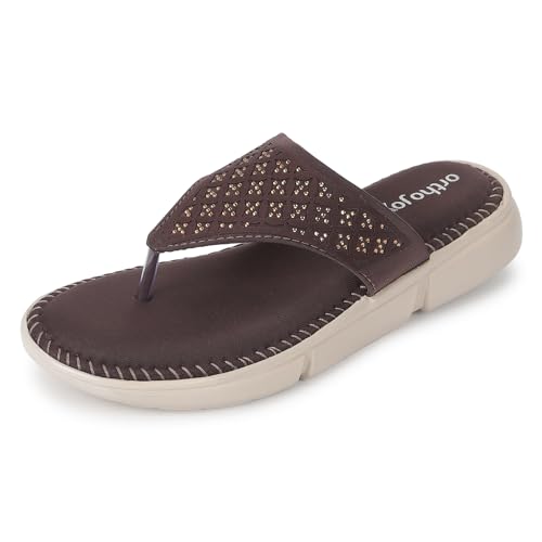 Image of ORTHO JOY doctor Fancy Slipper for women || Orthopedic Women's Fancy Sandal For Women