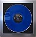 Picture Disc / 12" LP Vinyl Record Frame Display Black Matting (Brushed Silver Frame)